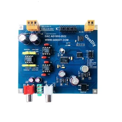 Nvarcher AD1955 DAC Decoder I2S Input 24bit 192K LJ RJ 24Bit DSD64 DSD128