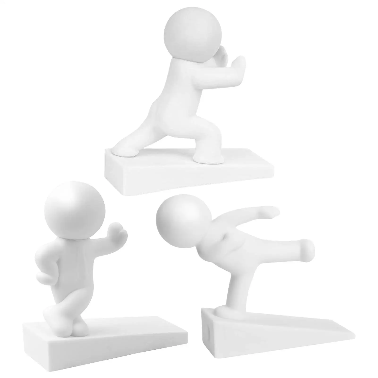 1 قطعة سدادة الباب عدم الانزلاق الباب وقف ديكور الباب وقف إسفين للمنزل شقة مكان العمل عنبر غرفة نوم المرآب فندق