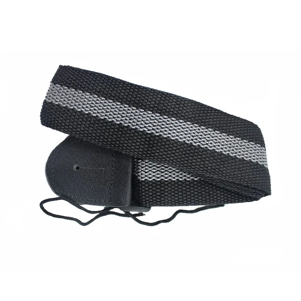 Stripe Folk Electric Guitar Strap Nylon Adjustable Bass Ukulele Belt Leather Durable Personality Guitar Straps Electric Guitar