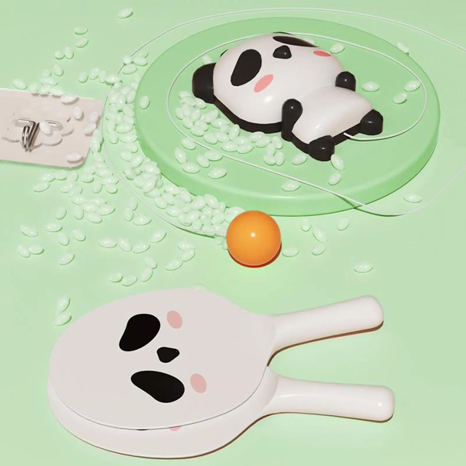 

Door Pong Game For Kids Table Tennis Practice With Racket And Balls Set Adjustable Doorway Paddle Ball Game For Boys Girls