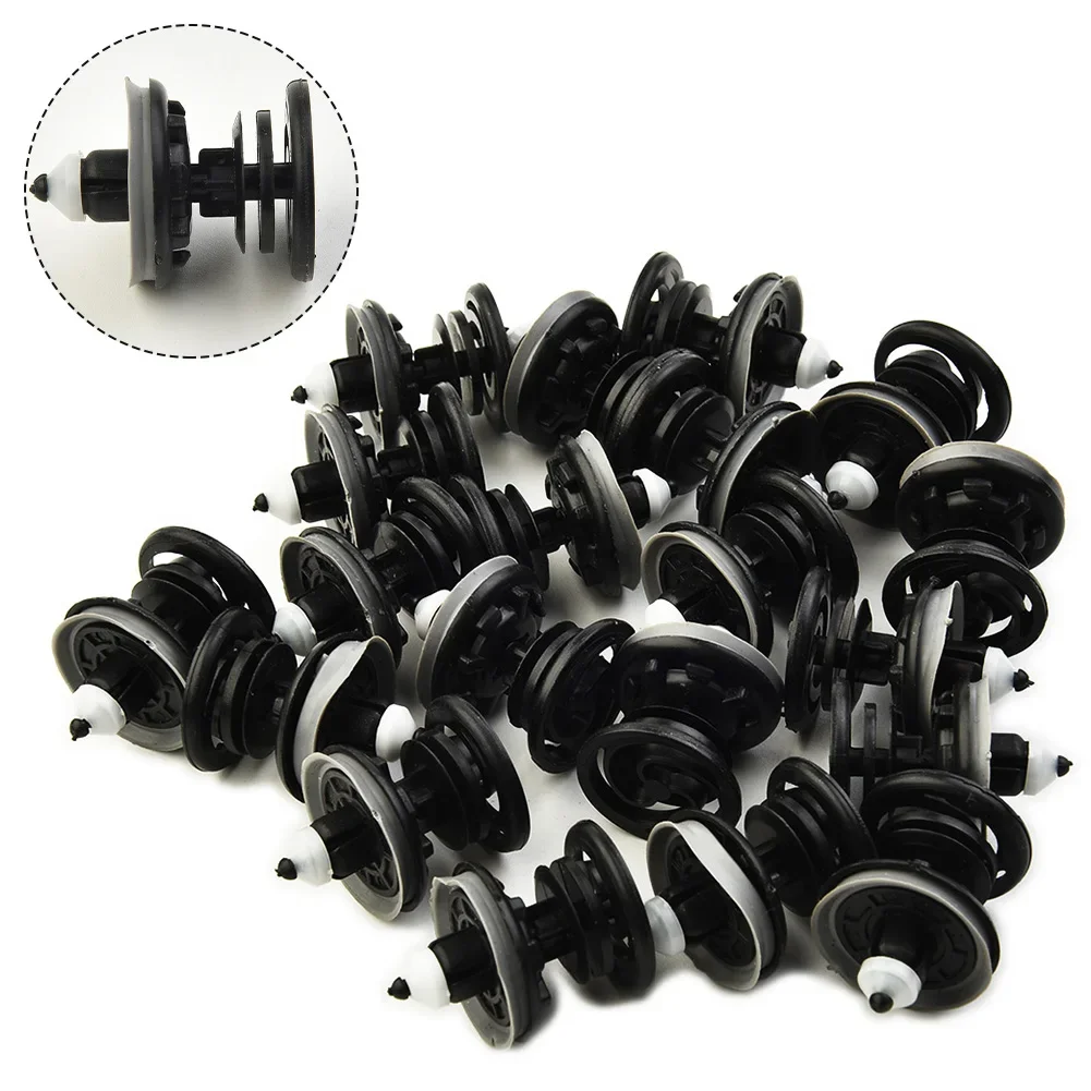 Plenum Push Type Clip Set Wear-resistance Interior Nylon Replacement 20X Accessories For Golf PassatBus T5 Taureg