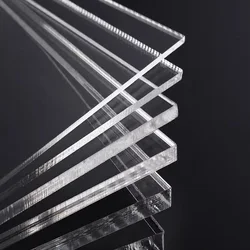 Clear Plastic Acrylic Sheet Panels Thick 1mm 2mm 3mm 5mm 8mm 10mm