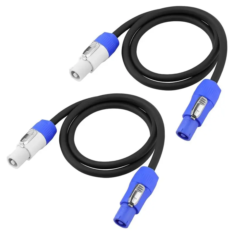 llcs-2-パックステージライトパワーコンケーブル、3ピン-16awg-ac-パワーコンコネクタコード入力から出力まで、20a-電源延長コード