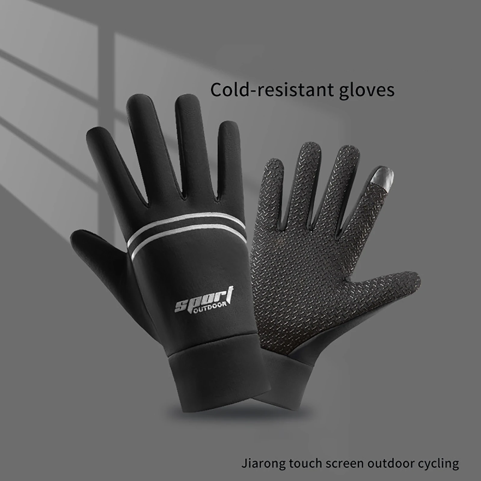 Winter Waterproof Men's Gloves Windproof Sports Fishing Touchscreen Driving Motorcycle Ski Non-slip Warm Cycling Women Gloves