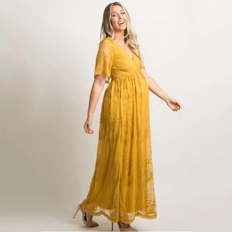corb-vestido-favorecedor-encaje-con-cintura-elastica-suave-adecuado-para-trimestres-y-eventos