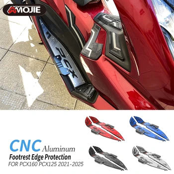 Para Honda PCX160 PCX125 PCX 125 160 2021 2022 2023 2024 2025 accesorios de motocicleta Protector de borde de reposapiés Pedal antideslizante