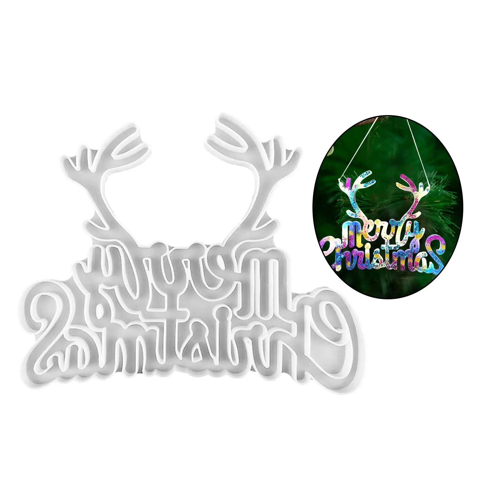 

Christmas Silicone Eiggable Shapes for Party Living Room House