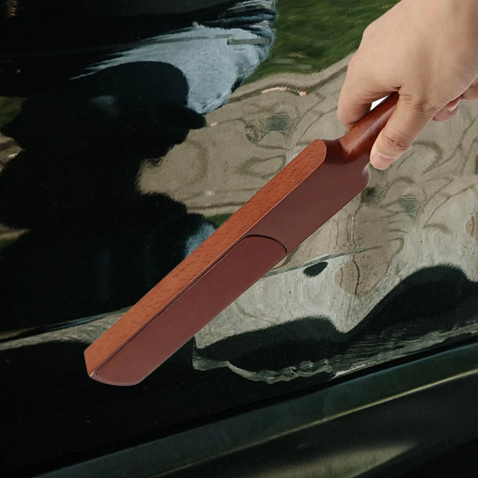 

Paintless Car Dents Repair Hammer Lightweight Wooden Hand Tool Car Dent Remover for Vehicle Bodywork Restoration