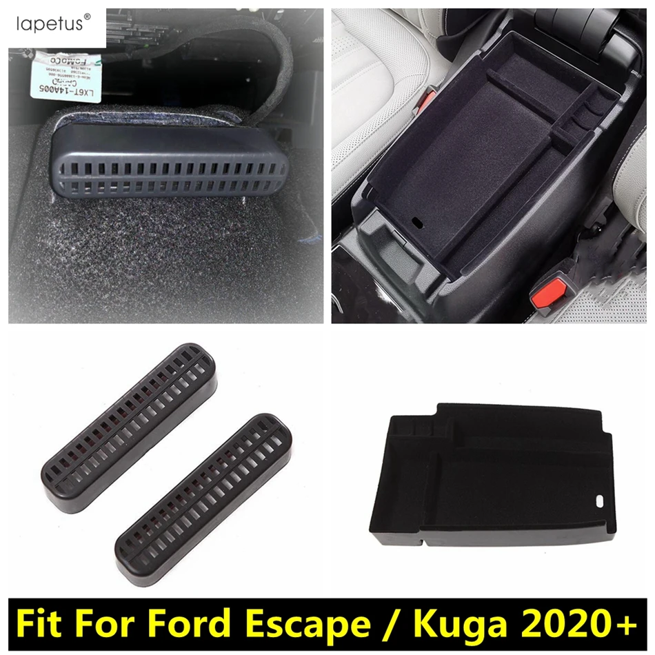 

Seat Under Air Vent Outlet Armrest Central Control Storage Box Container Cover Trim Accessories For Ford Escape / Kuga 2020-2024