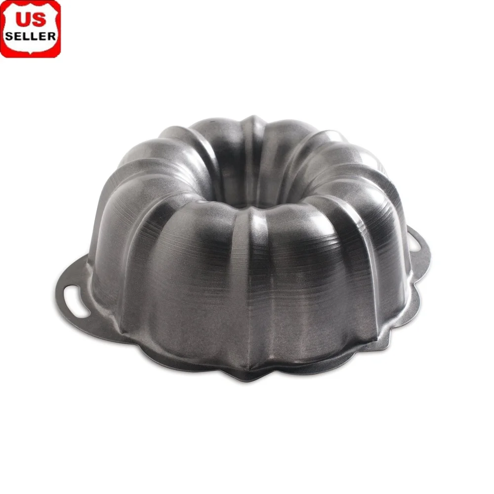 

Алюминиевая форма для торта с антипригарным покрытием, 12 чашек, легкосъемные ручки для выпечки, экономия хлеба, желе, посуда, предметы первой необходимости для домашней кухни