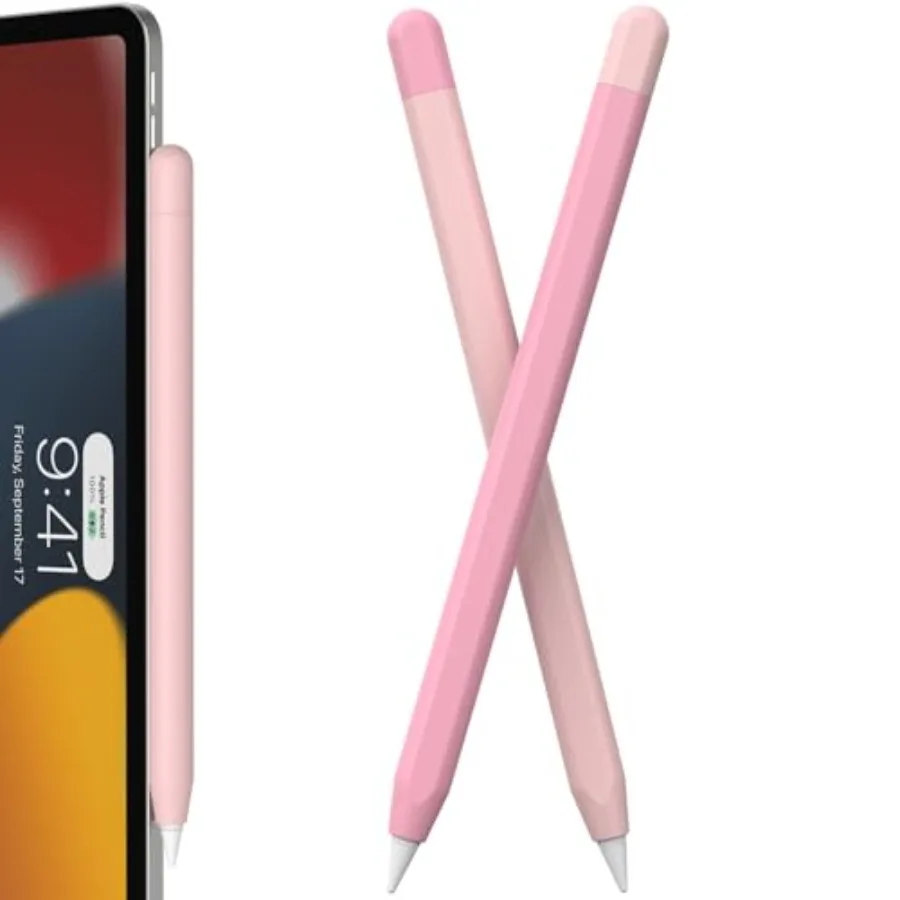 

2 Pack Silicone Case Cover Compatible with Apple Pencil Pro Case and Apple Pencil 2nd Generation Protective Sleeve Supports Mag