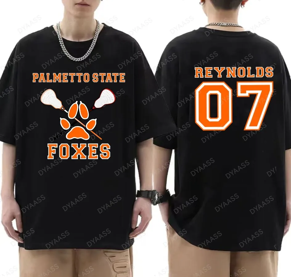 

All Games Palmetto State Foxes Andrew Minyard Cotton Top Men's Y2K Unisex Harajuku Short Sleeved Clothing