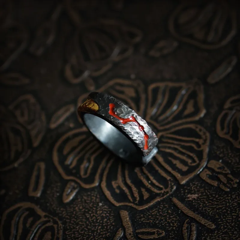 New Wealth Attracting Fortune Keeping Unisex Cosmic Circle Big Dipper Adjustable Ring for Luck & Protection Jewelry
