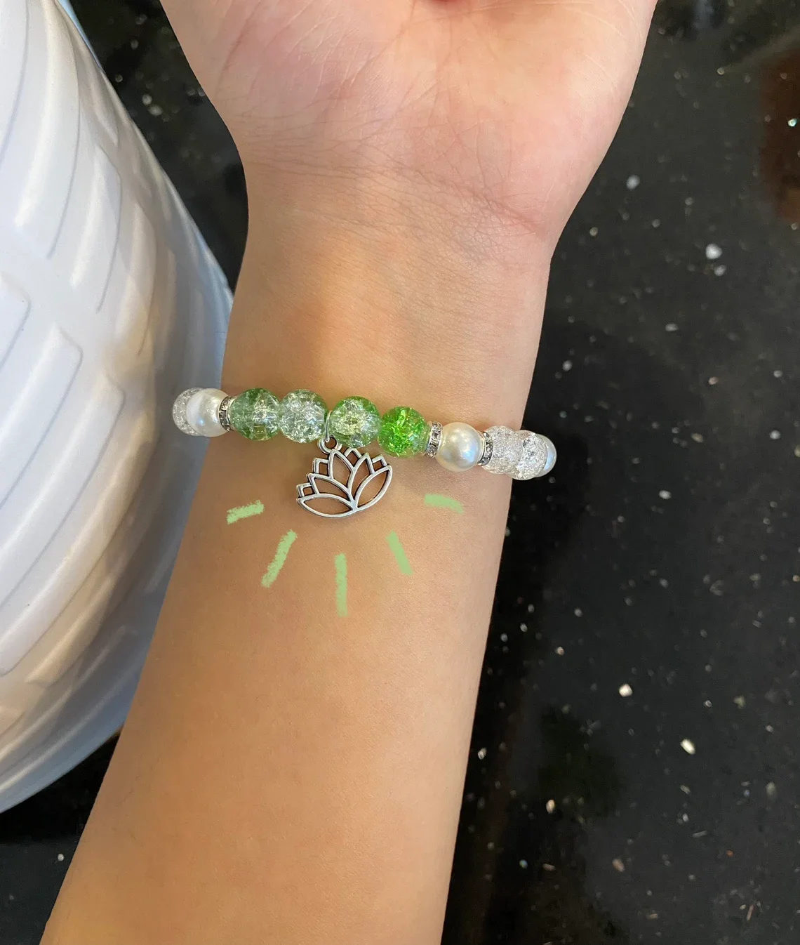 I braccialetti dell'amicizia abbinati a Tiana & Lottie