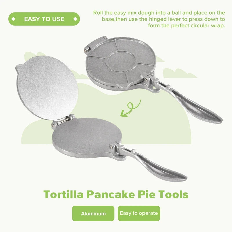 العجين الصحافة المطبخ صانع التورتيلا العجين صانع اللحوم أدوات خبز التورتيلا فطيرة فطيرة أدوات الخبز الملحقات