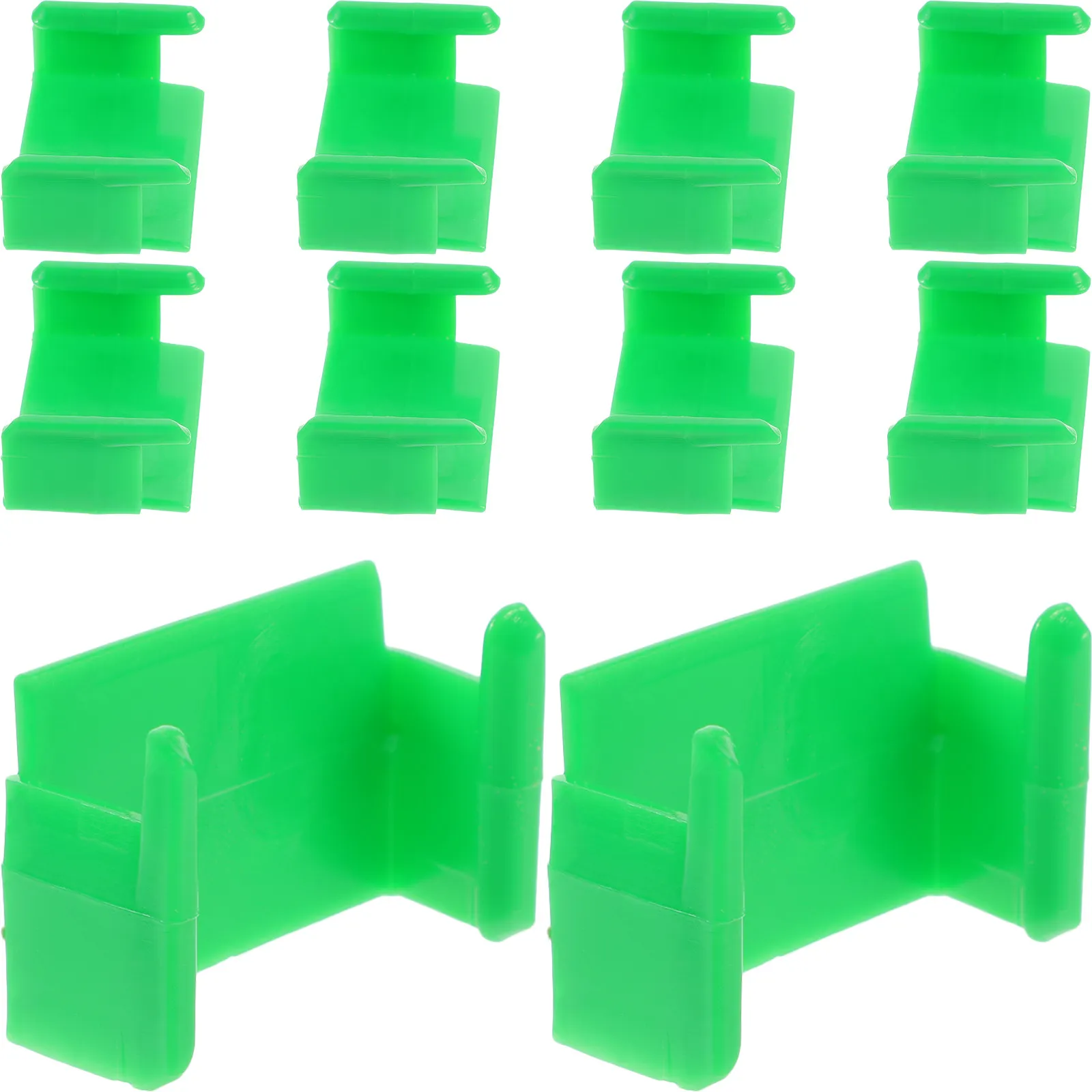 

10Pcs Train Track Fixator Heavy-Duty Plastic Clip Connector Prevents Loosening Ideal for Train Layouts Creative Play Scene
