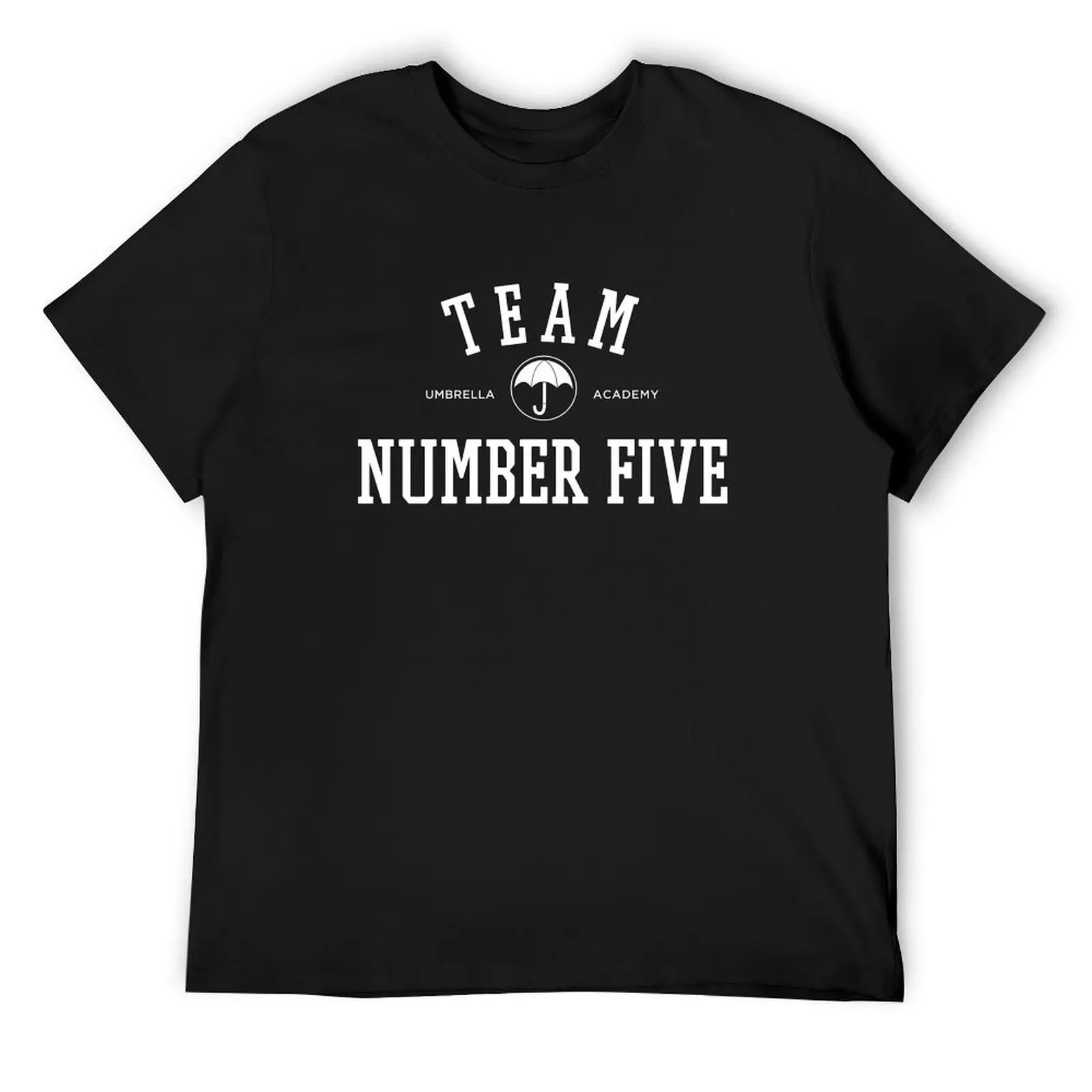 

TEAM NUMBER FIVE THE UMBRELLA ACADEMY T-Shirt anime t shirts shirts graphic mens graphic t-shirts funny