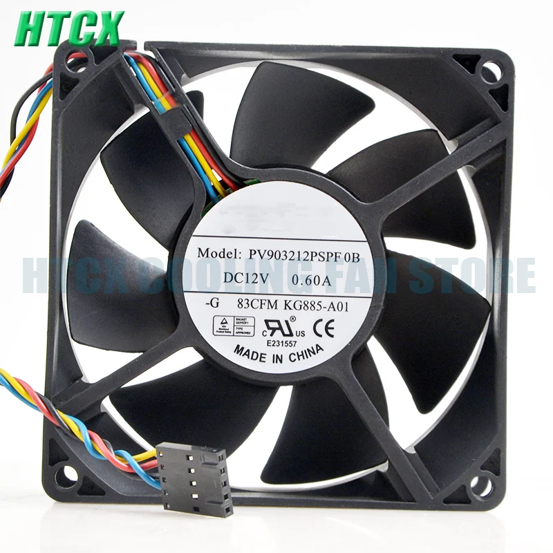 NEW PV903212PSPF 0B 9032 12V 0.6A 9CM Chassis Cooling Fan