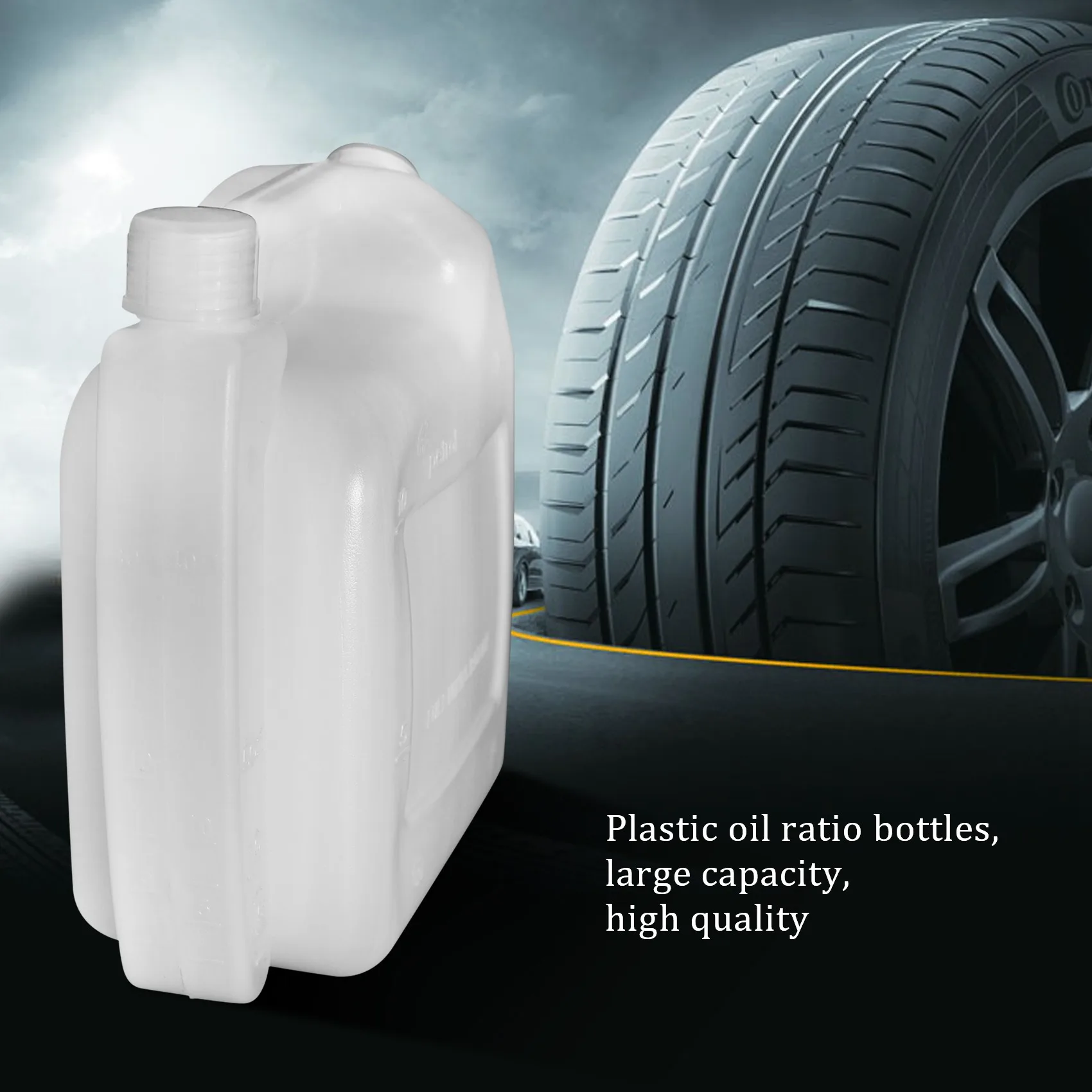 زجاجة خلط وقود ، 2 ضربة ، لتر