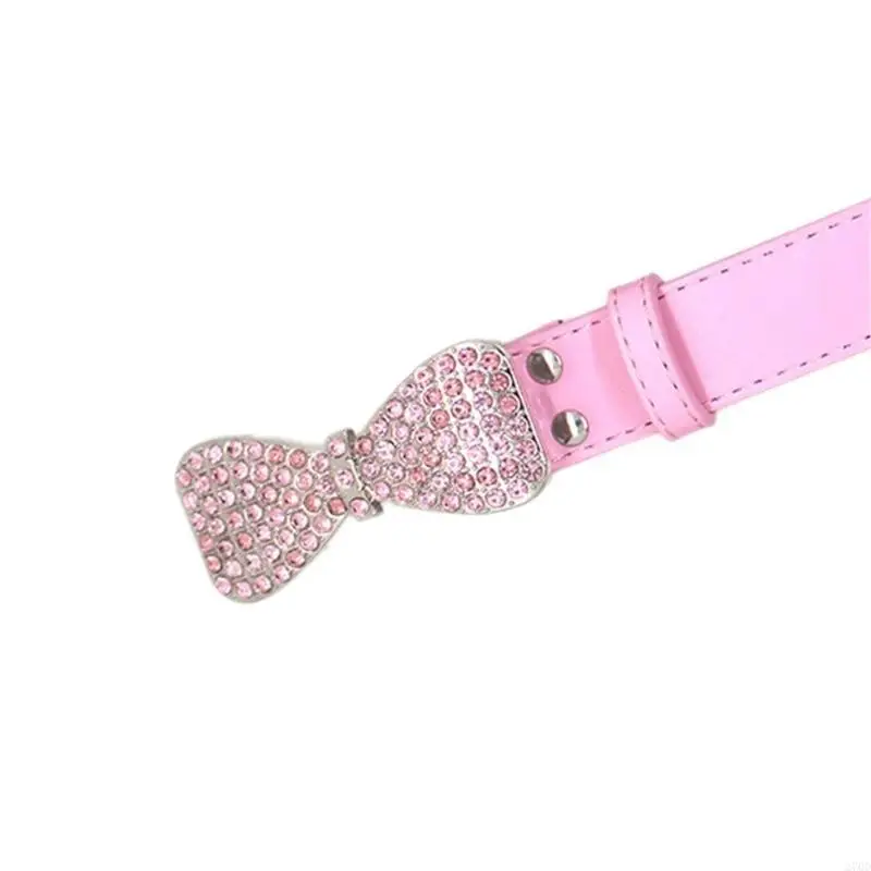 

Bling Bling Cowgirl Waist Belt Jeans Skirt Bowknot Belts for Teens