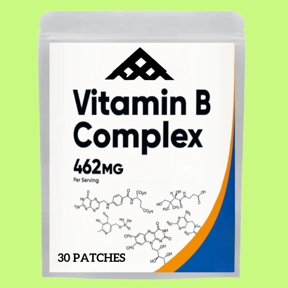 Complex B Vitamins C Transdermal Patches All B Vitamins Support Healthy Energy 30 Patches