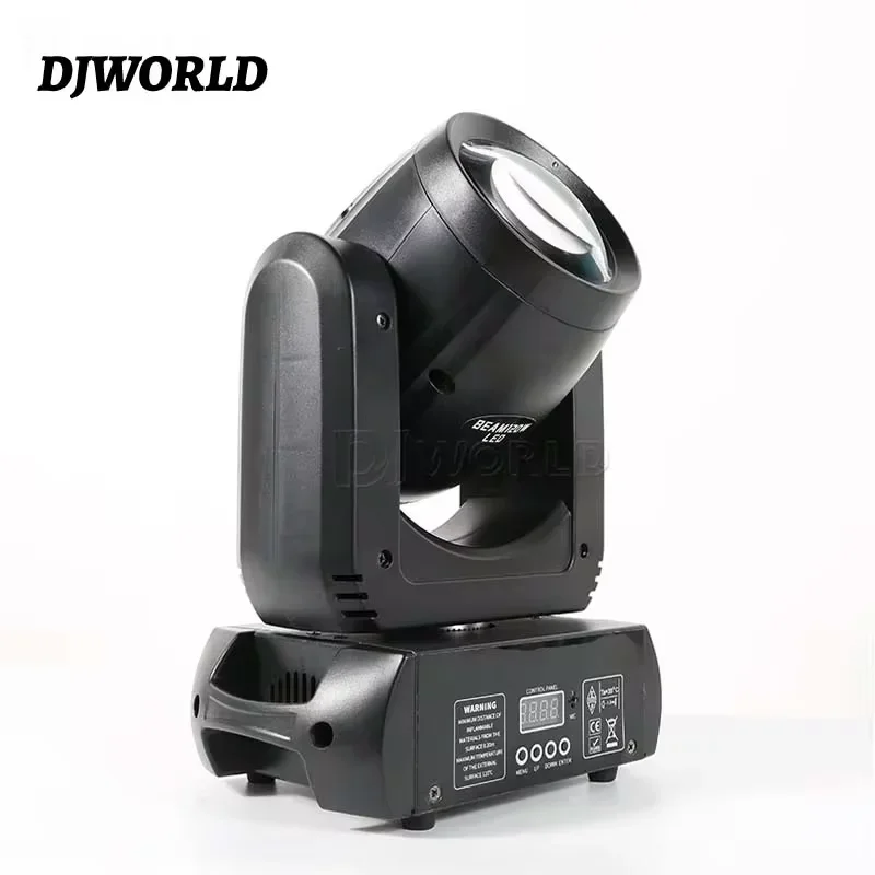 DJWORLD Beam Light 120W Moving Head Stage Effect Lighting DMX Lights Lyre for DJ Disco Bar Wedding Party Theater Karaoke Club