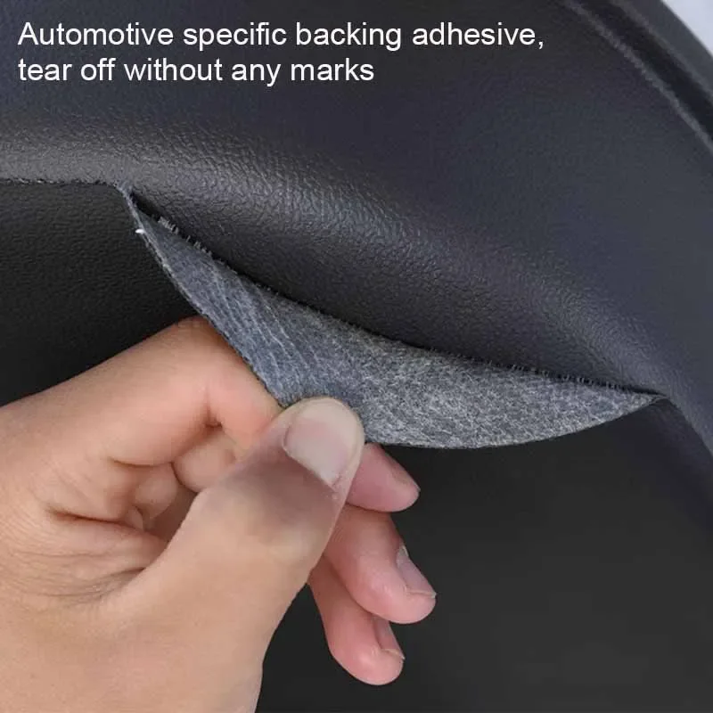 For AUDI Q5 FY 8R Q7 4M 2009-2025 Car PU Leather Mat Anti-kick Cushion Trunk Weather Dustproof Tailgate Sticker Auto Accessories