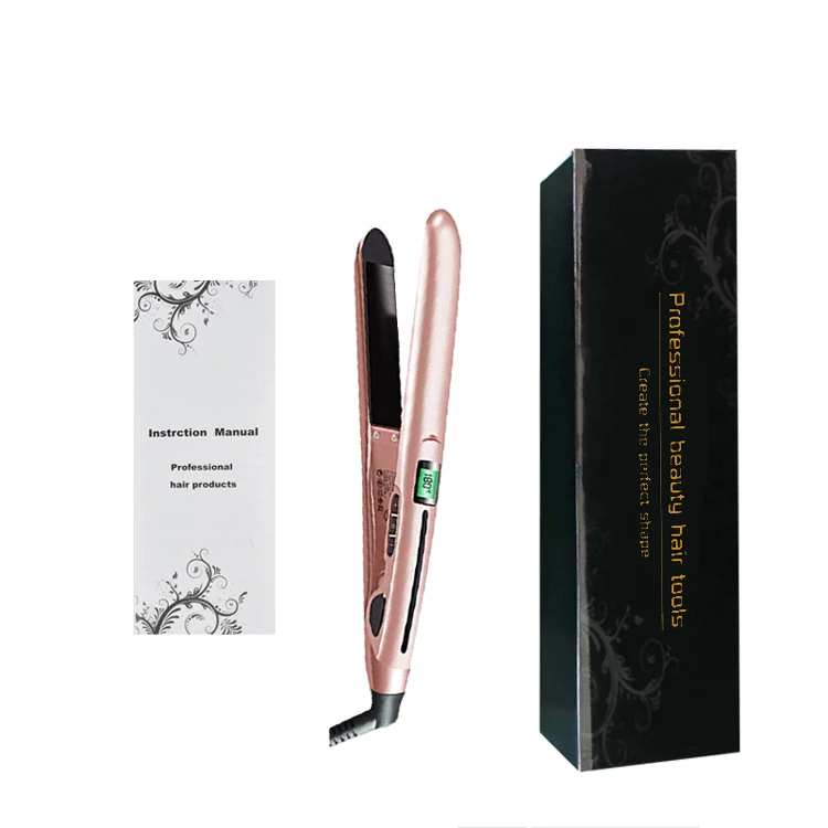 Professional Flat Iron New Style Titanium Plate Hair Straightener Flat Iron Straightener And Curler