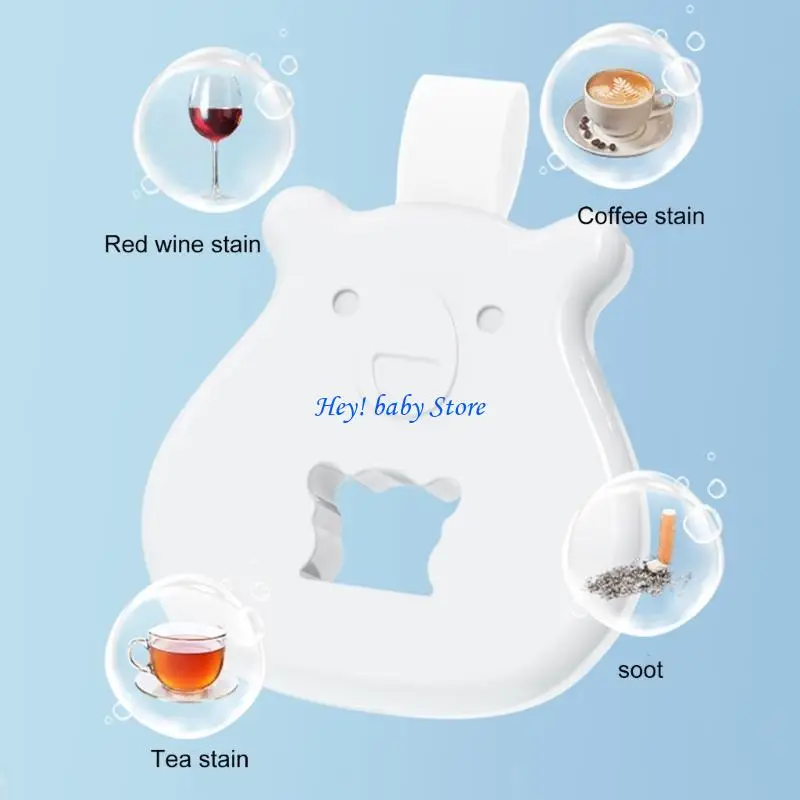 Q1FE 3pcs per bambini sbiancante per sbiancante per pulizia per pulizia spugna per pulizia dei denti strisce per cure denti