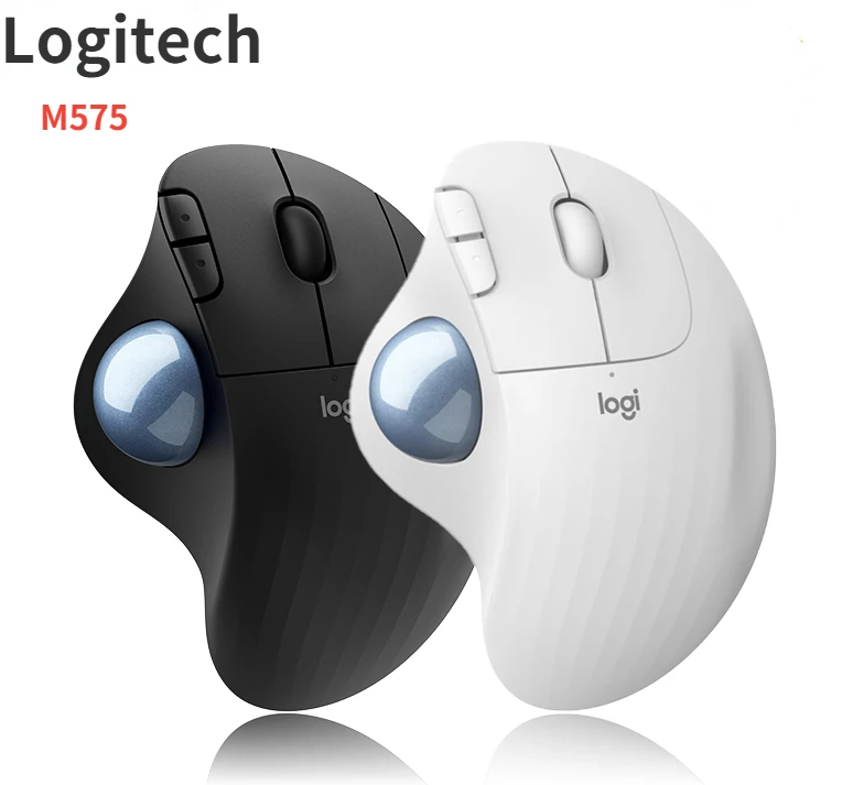 

Logitech M575 ERGO wireless trackball Mouse Cross-screen transmission Suitable for professional drawing CAD precise drawing PS