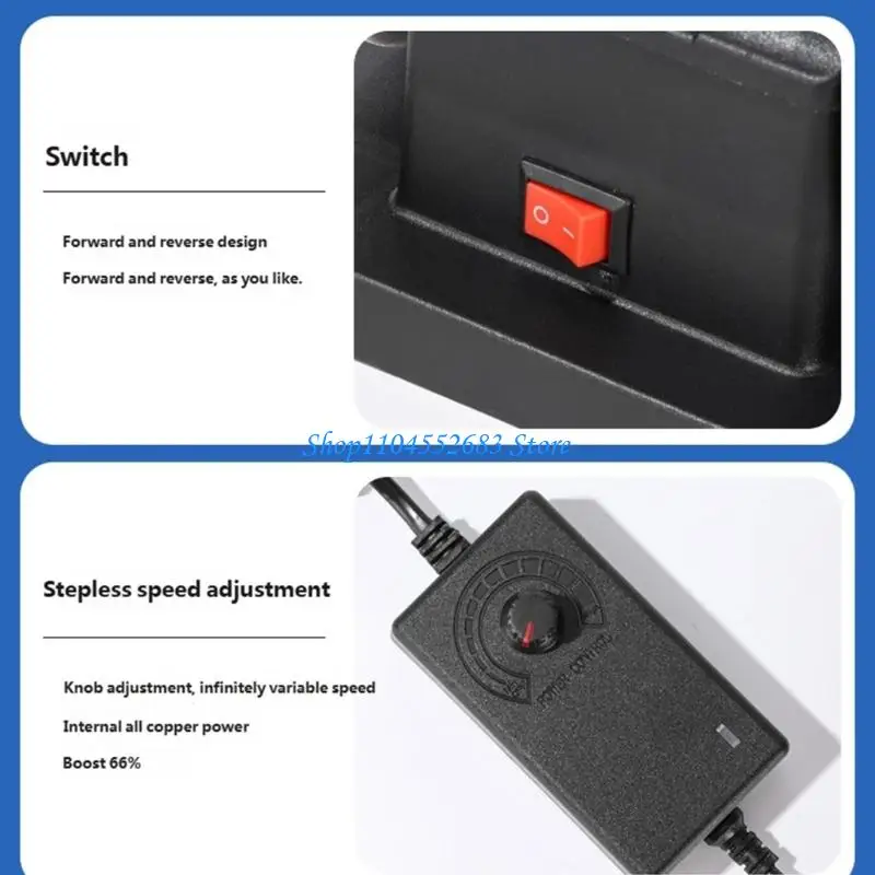 100W Benchtop Belt Sander Stepless Speed Mini Sander For Metal DIY Crafting