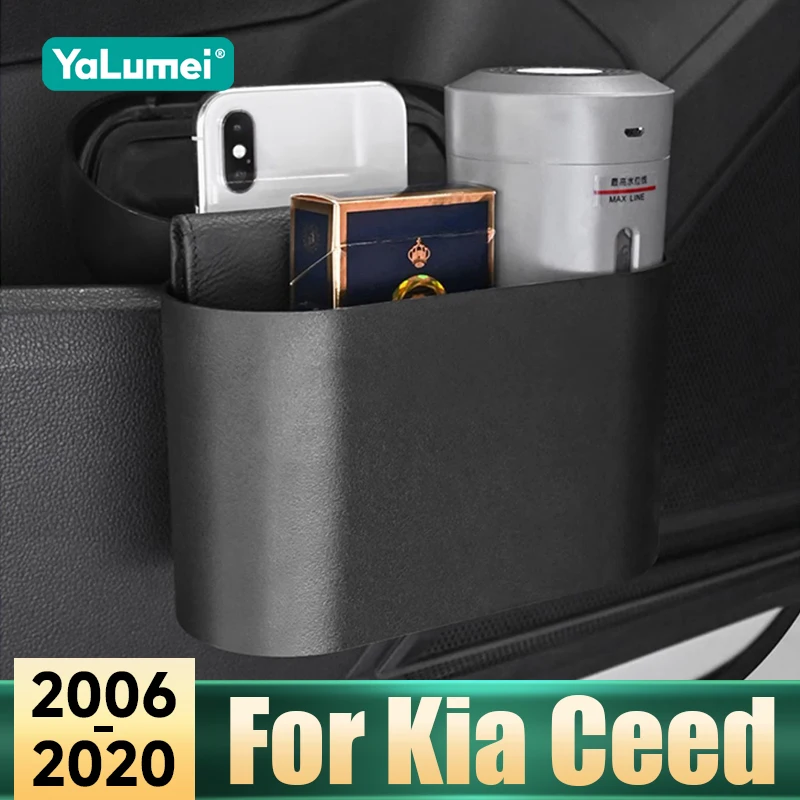 Für Kia Ceed SW JD GT ED CD 2006-2014 2015 2016 2017 2018 2019 2020 Auto hängen Mülleimer Lagerung Box Platz Drücken Mülleimer