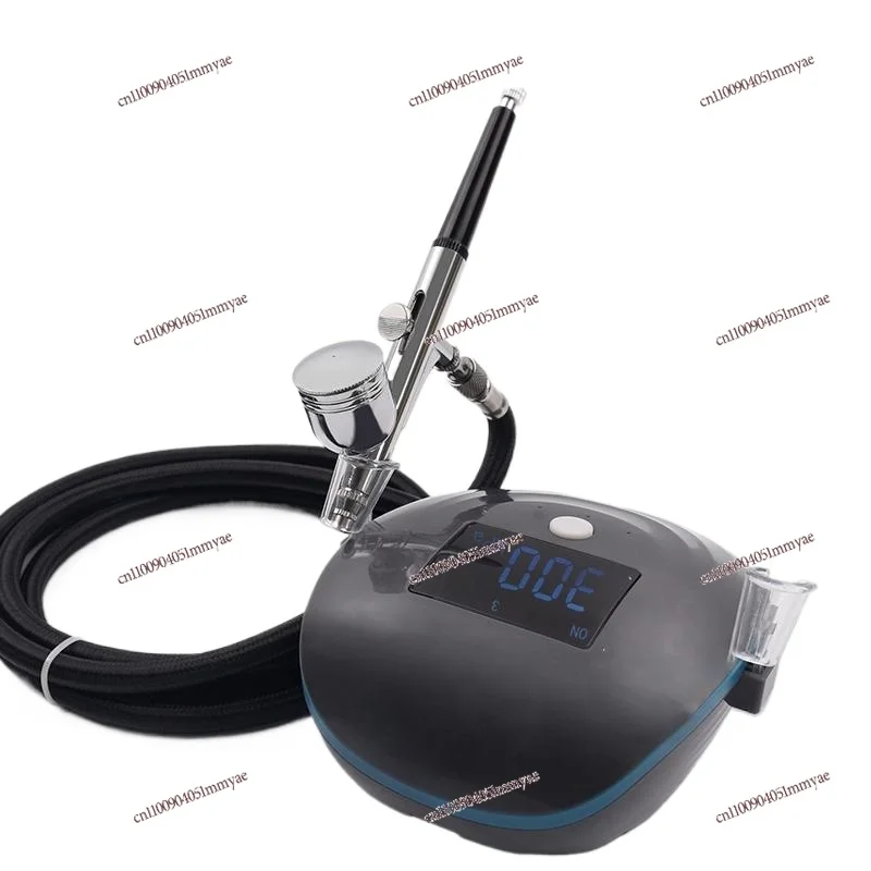 

New Mini Table Pump Air Pump Entry Type Air Set Powerful Turtle Model Figure Spray Coloring Tool