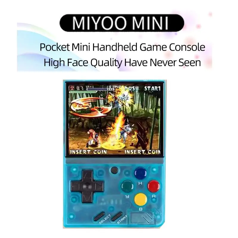 

New Miyoo Mini V2 2.8 Inch Ips Hd Screen Gaming Console Portable Retro Gaming Console Children's Gifts