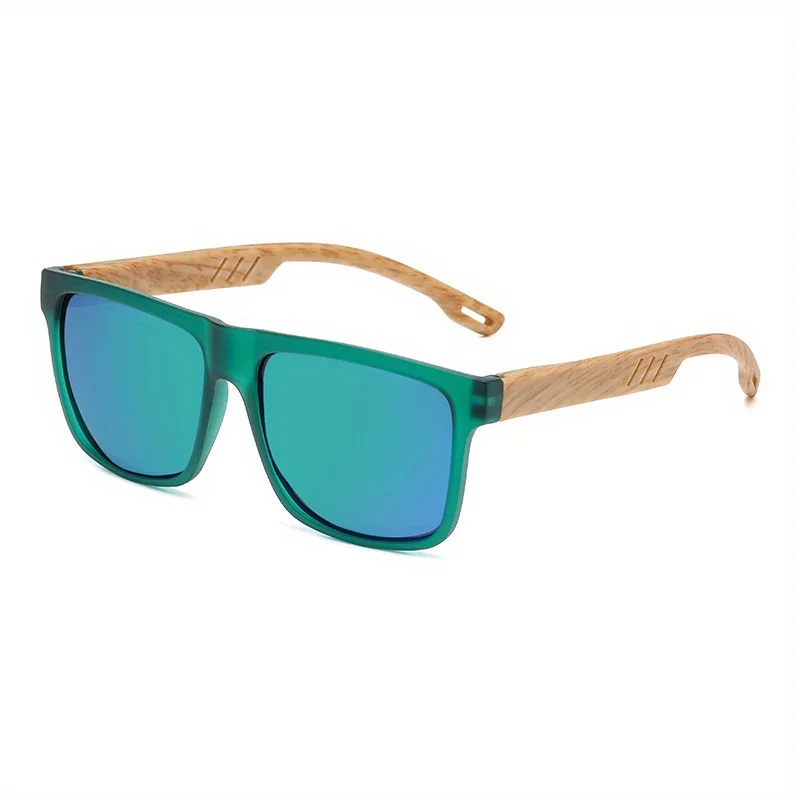 1pc Retro Walnuss Ultra-Licht Platz Polarisierte Exquisite Mode Sonnenbrille Für Männer Frauen Im Freien Fahren Strand Reise brillen