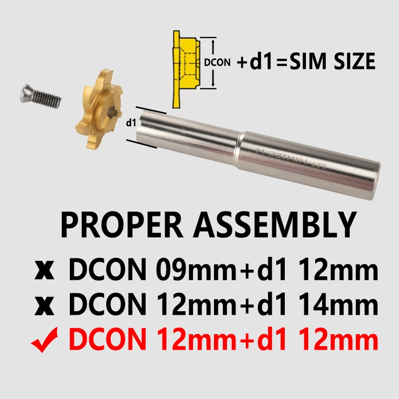 Imagem -06 - T-slot Insert Tool para Cnc Grooving Cutter Seis Ranhuras Retas tipo Txc Ferramentas de Metal 327r122220002-gm