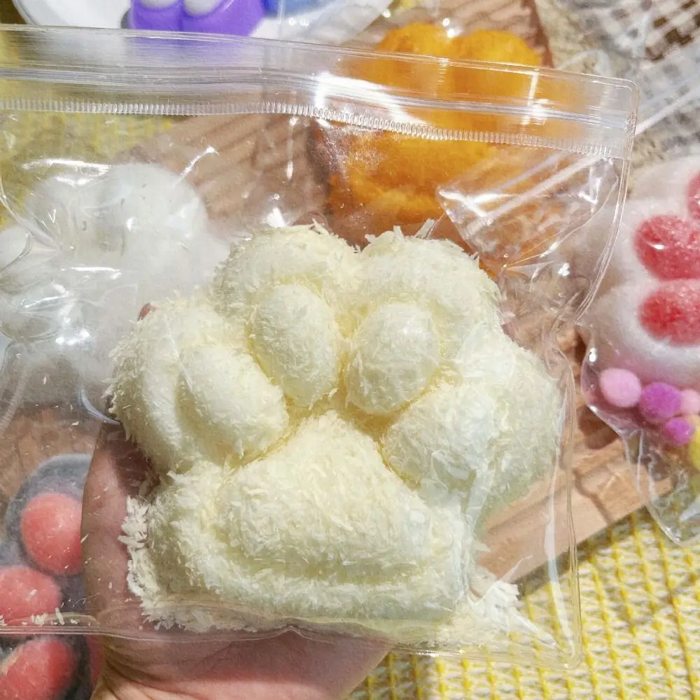 New 12cm Cat Paw Squeeze Toy Super Soft TPR Giant Paw Squishy Stress Anxiety Relief Sticky Decompression Pinching Toy Funny Gift