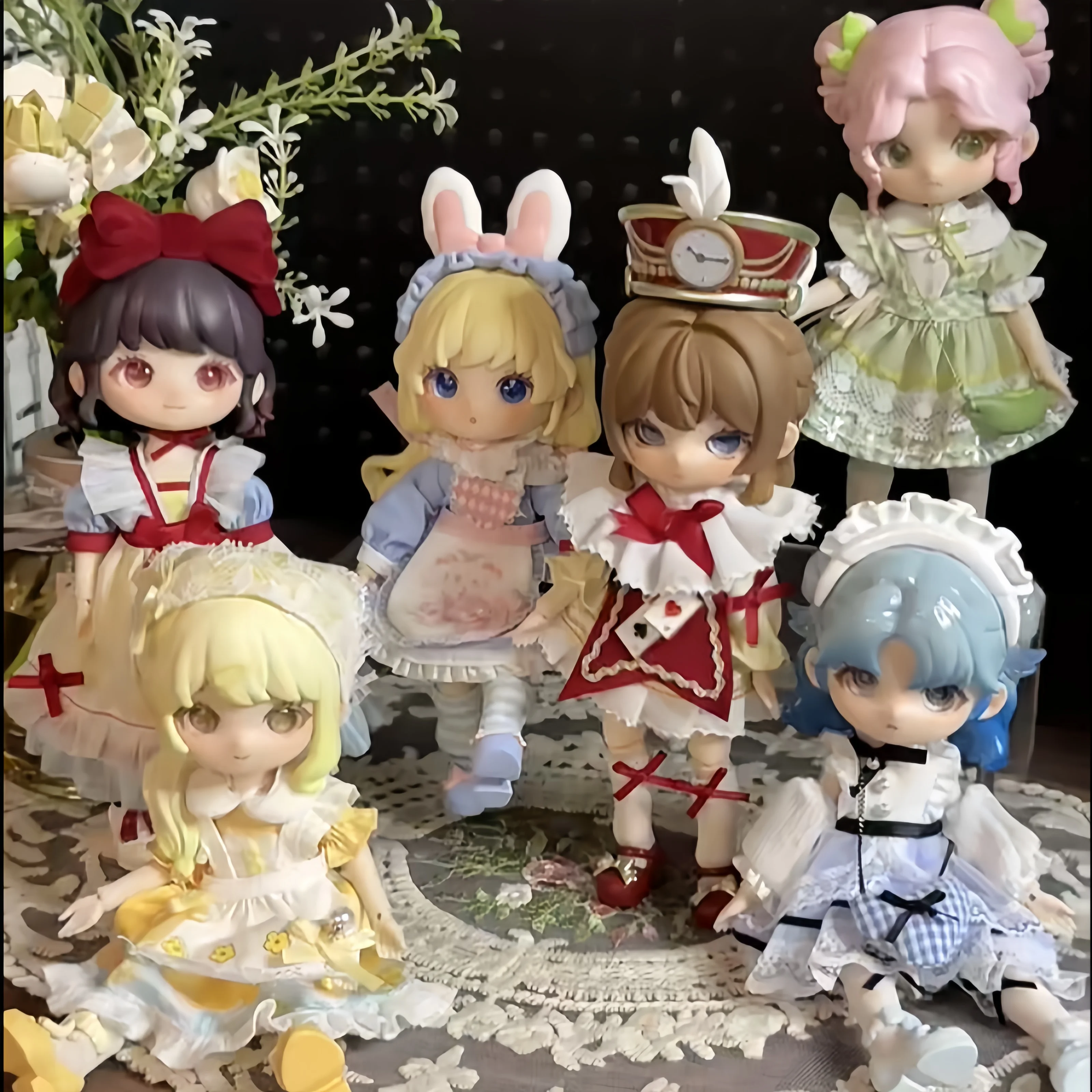 متوفر في المخزون الأصلي Liroro خرافة منزل سلسلة Ob11 1/12 Bjd صندوق أعمى Kawaii أنيمي الشكل الدمى صندوق غامض لعبة عصرية هدية