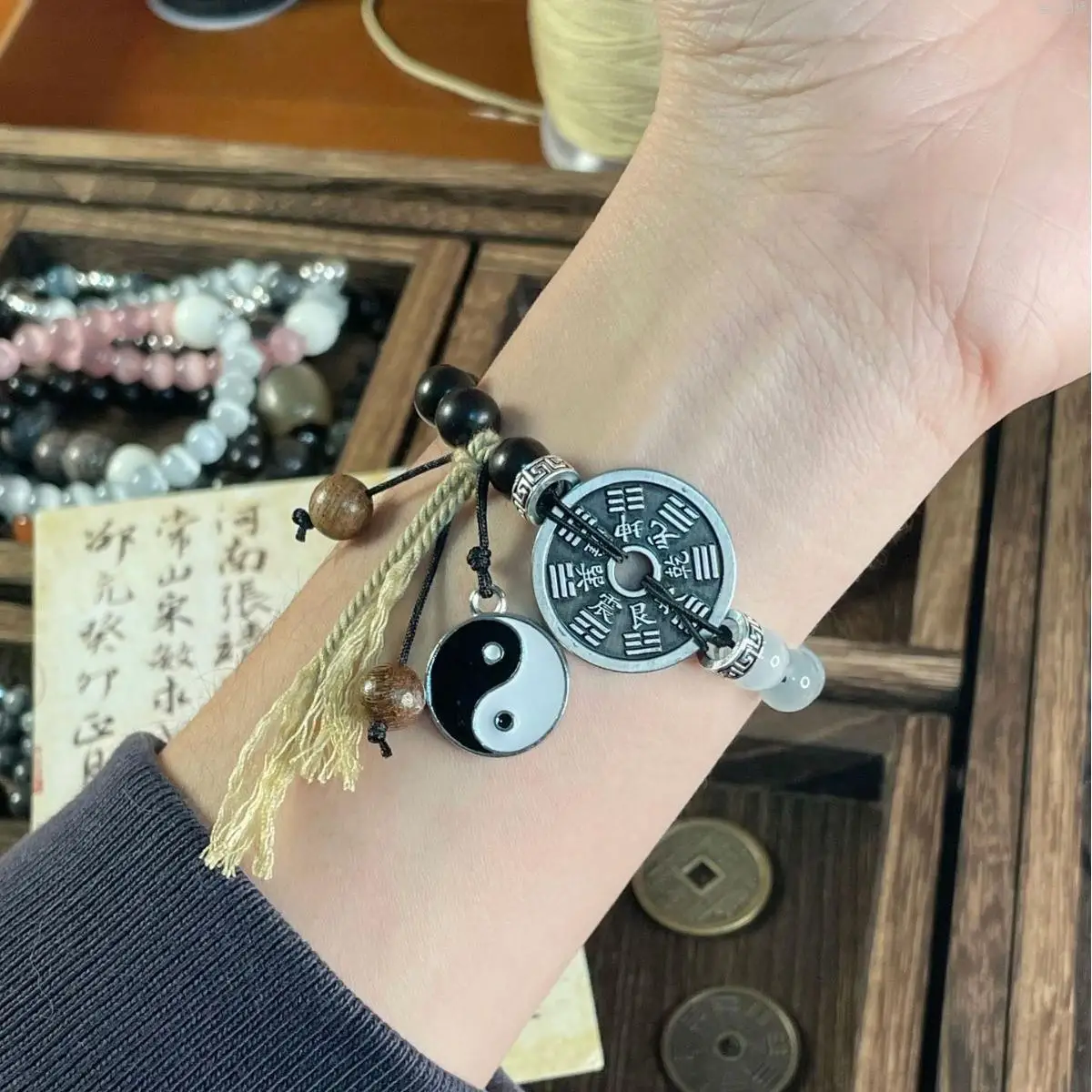 

Wuji Twin Taiji Mountain Ghost Spending Money To String Hand strings for Young People's New Chinese Hand Rope Woven Handpieces