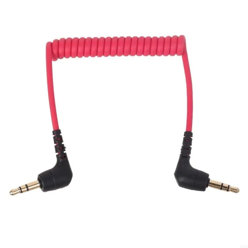 H7JF 3.5mm TRS Male Microphones Cable Cord for Rode SC2 Connection with Camera Phone