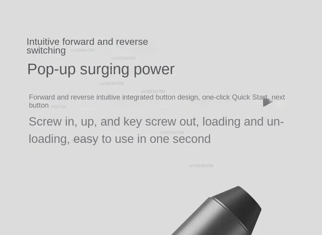 Duke Electric Finishing Screwdriver Set Multifunctional Handheld portable home repair dismantling tool