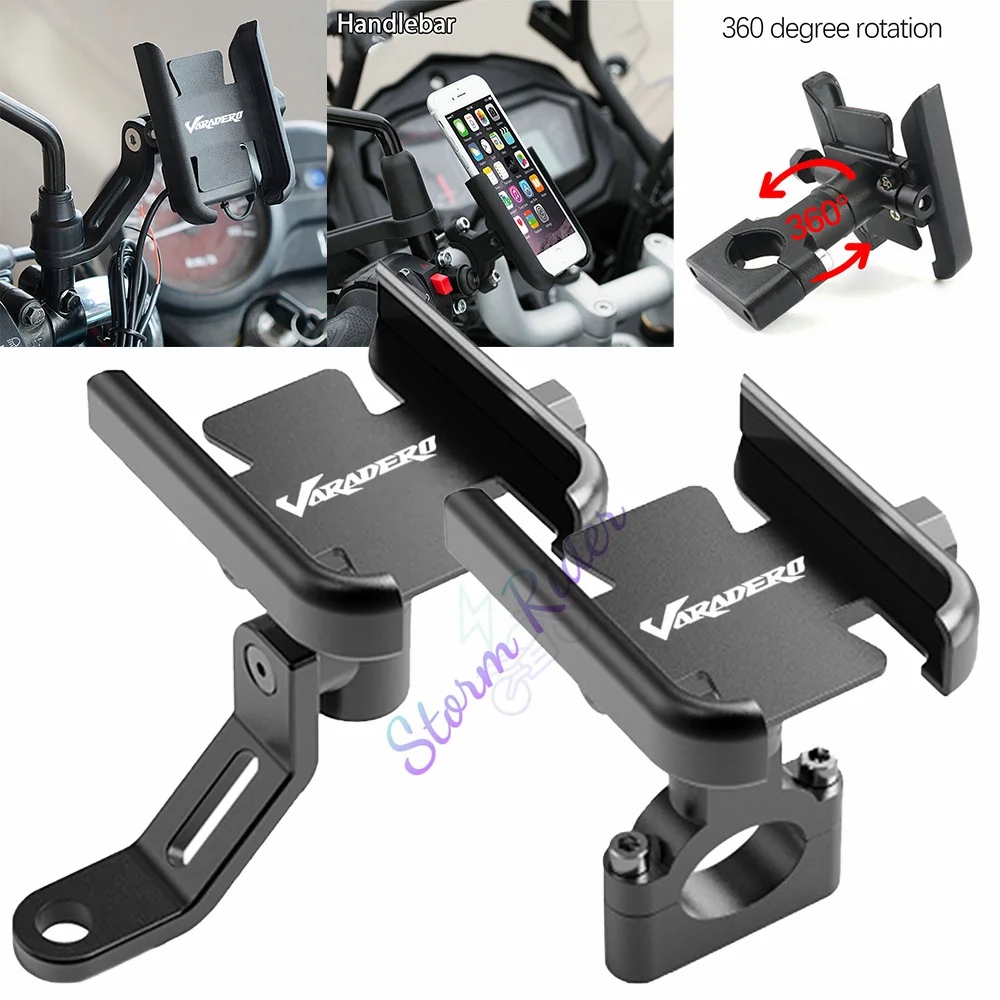 

For Honda VARADERO XL 1000 XL1000 2021 2022 2023 Aluminum Bicycle Mobile Phone Holder Handlebar GPS Stand Bracket Motorcycle