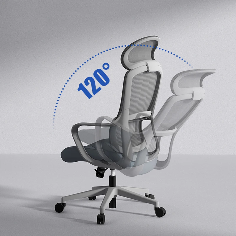 

Эргономичный учебный стул для длительного сидения, удобный письменный офисный компьютерный стул с поддержкой спинки для дома и библиотеки