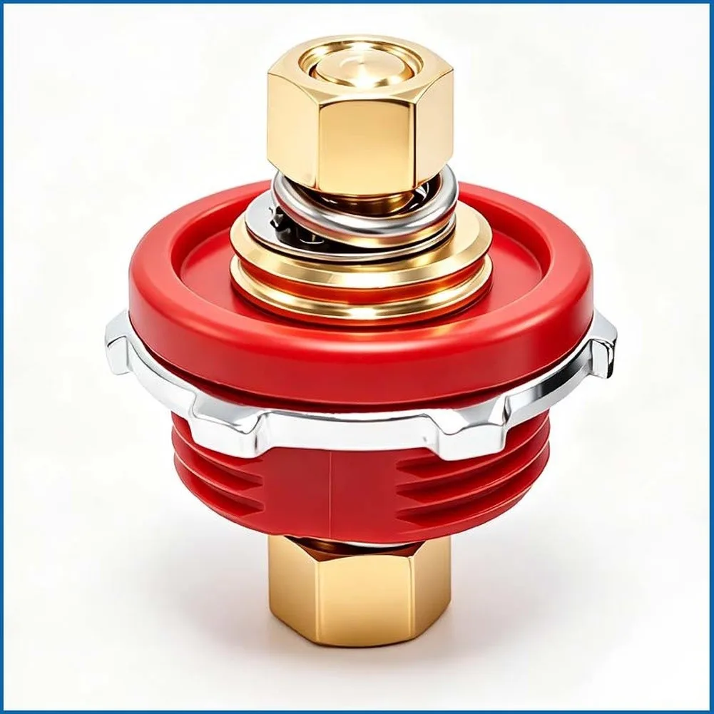 3/8 inch Battery Terminal Posts for Stable DC Power Interface in Recreational Vehicle and Marine Electrical Installations