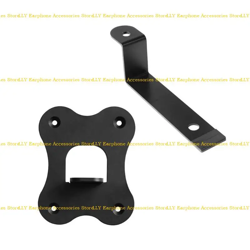 

462E Wall Mount Bracket Ceiling Stand Clamp Surround Speakers Rear Hook Hanger Plate