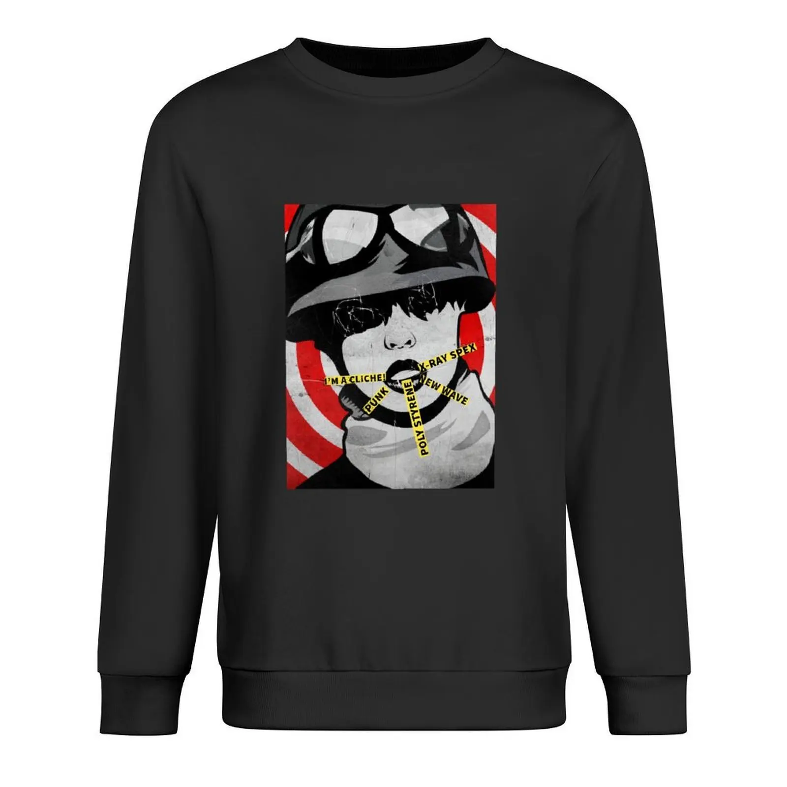 

X-Ray Spex One Of The Great British Punk Bands Women Of Punk Poly Styrene Berghain Pullover men wear new in sweatshirts