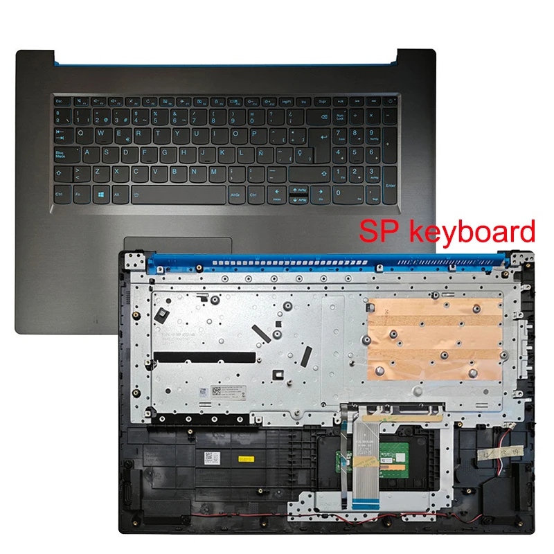 For IdeaPadd L340-17IRH laptop upper cover keyboard palm rest case top shell 5CB0U42829 view 6