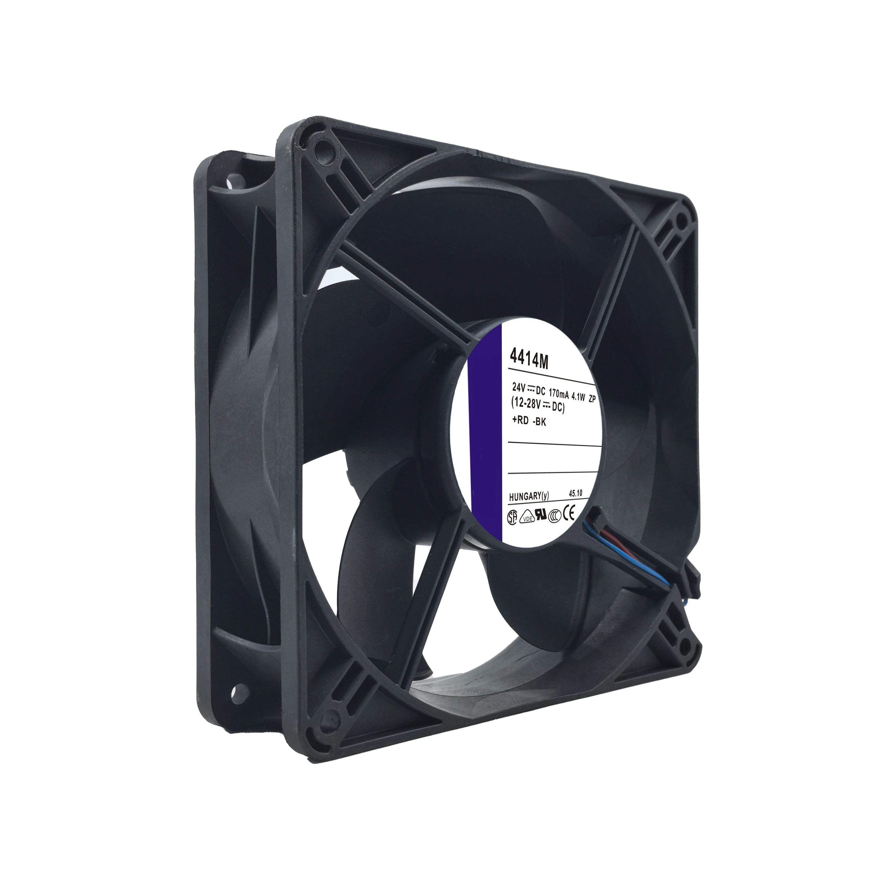 พัดลมระบายความร้อน 4414M DC 24V 170mA 4.1W 3300RPM 12038 120x120x38 มม.