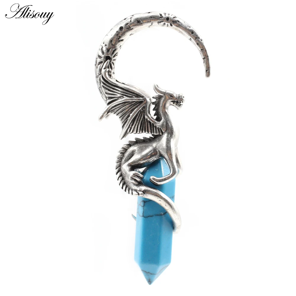 1 Piece 4/6/7mm Horse Twist Rose Flower Stone Thorn Copper Ear Expander Stretcher Plug Gauges Earring Body Piercing Jewelry