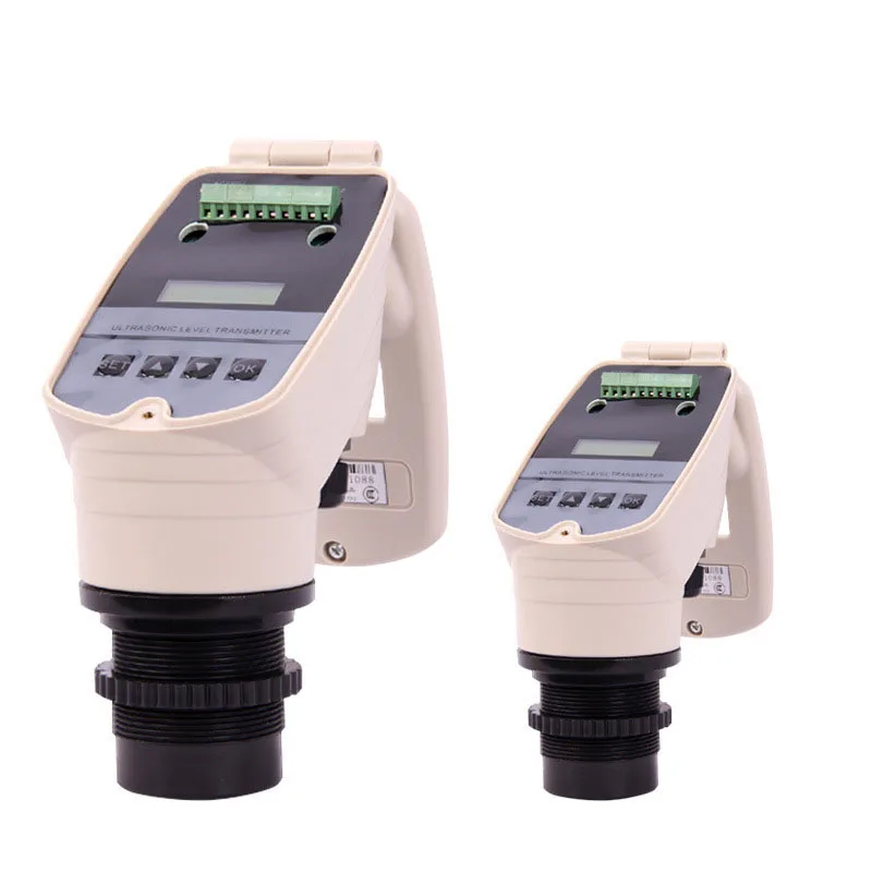 integrated level gauge controller transmitter 4-20ma corrosion resistance ultrasonic radar level sensor